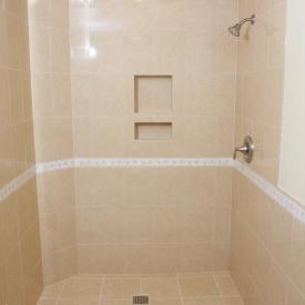 Spokane South Hill Bathroom Ceramic Tile Shower After 3